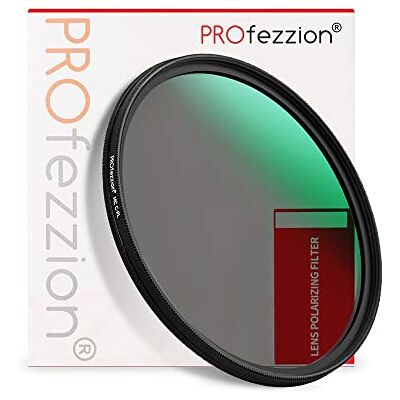 PROfezzion CPL-filter 49 mm meerlaags cirkelvormig polarisatiefilter voor Canon EOS R100 R50 R10 met 18-45 mm RF-S lens, voor Canon EOS M50 M50 Mark II M5 M6 M6 Mark II met EF-M 15-45 mm lens PROfezzion CPL-filter 49 mm meerlaags cirkelvormig polarisatiefilter voor Canon EOS R100 R50 R10 met 18-45 mm RF-S lens, voor Canon EOS M50 M50 Mark II M5 M6 M6 Mark II met EF-M 15-45 mm lens