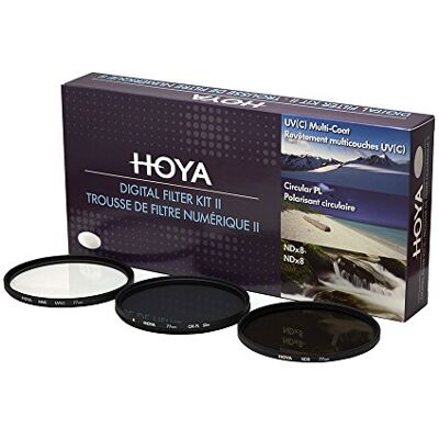 Hoya Digitale filterkit (55 mm, incl. Circular Polfilter/ND-filter (NDx8)/HMC-C, UV-filter) Hoya Digitale filterkit (55 mm, incl. Circular Polfilter/ND-filter (NDx8)/HMC-C, UV-filter)