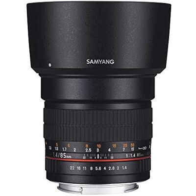 SAMYANG 85mm F1.4 objectief voor aansluiting, Fuji X, zwart SAMYANG 85mm F1.4 objectief voor aansluiting, Fuji X, zwart