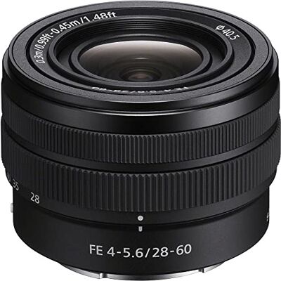 Sony SEL2860 FE 28-60 mm F/4-5,6 E-mount full frame lens zwart Sony SEL2860 FE 28-60 mm F/4-5,6 E-mount full frame lens zwart