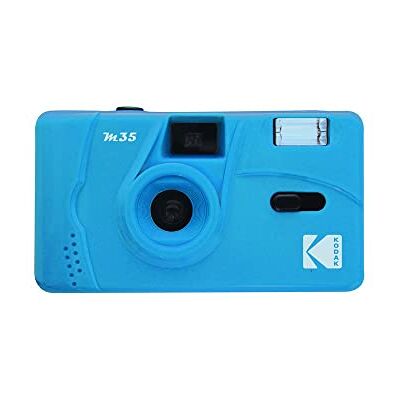 Kodak M35 DA00240 herbruikbare camera, 35 mm, blauw Kodak M35 DA00240 herbruikbare camera, 35 mm, blauw