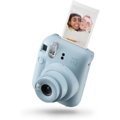 instax mini instant camera 12, automatische belichting met ingebouwde selfie-lens, lila paars instax mini instant camera 12, automatische belichting met ingebouwde selfie-lens, lila paars