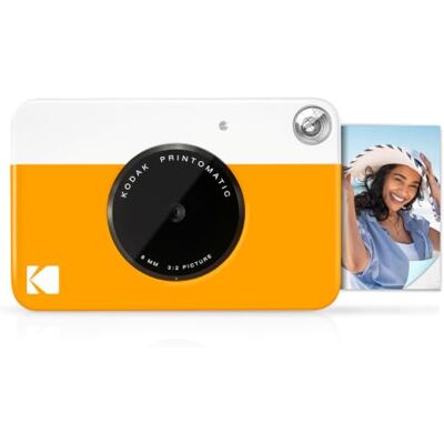Kodak PRINTOMATIC Digitale instant camera kleur print, geel Kodak PRINTOMATIC Digitale instant camera kleur print, geel