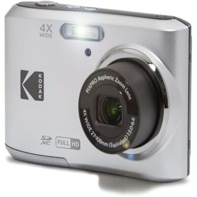 Kodak PIXPRO FZ45 compacte camera met zoom 4x 16 MP zilver Kodak PIXPRO FZ45 compacte camera met zoom 4x 16 MP zilver