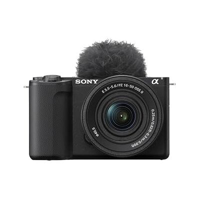 Sony Alpha ZV-E10 II K APS-C spiegelloze videocamera met verwisselbare Video 4K60p 4:2:2 10-bits, Stab. digitaal, Eye AF in realtime, f/3.5-5.6 Sony Alpha ZV-E10 II K APS-C spiegelloze videocamera met verwisselbare Video 4K60p 4:2:2 10-bits, Stab. digitaal, Eye AF in realtime, f/3.5-5.6