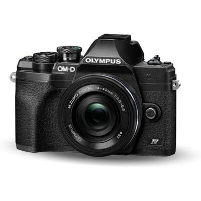 Olympus OM-D E-M10 Mark IV Micro Four-Thirds-systeemcamera, 20 MP sensor, 5-assige beeldstabilisatie, krachtige AF, Wi-Fi, zwart incl. M.Zuiko Digital ED 14-42mm F3.5-5.6 EZ Pancake zwart Olympus OM-D E-M10 Mark IV Micro Four-Thirds-systeemcamera, 20 MP sensor, 5-assige beeldstabilisatie, krachtige AF, Wi-Fi, zwart incl. M.Zuiko Digital ED 14-42mm F3.5-5.6 EZ Pancake zwart