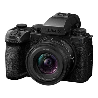 Panasonic DC-S5M2XNE LUMIX DC-S5M2X spiegelloze full-frame camera, onbeperkte opname 4K 60P en 6K 30P, opklapbaar display, wifi, fase hybride AF, Active IS, Dual Native ISO en Panasonic DC-S5M2XNE LUMIX DC-S5M2X spiegelloze full-frame camera, onbeperkte opname 4K 60P en 6K 30P, opklapbaar display, wifi, fase hybride AF, Active IS, Dual Native ISO en