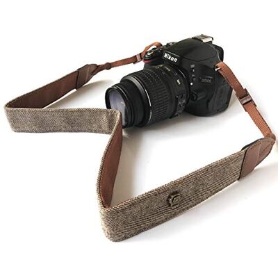 Bestele Camera-schouderriem, vintage camerariem voor DSLR/SLR/Nikon/Canon/Sony/Lumix/Fujifilm/Rico/Samsung/Pentax/Olympus enz. 75 Bestele Camera-schouderriem, vintage camerariem voor DSLR/SLR/Nikon/Canon/Sony/Lumix/Fujifilm/Rico/Samsung/Pentax/Olympus enz. 75