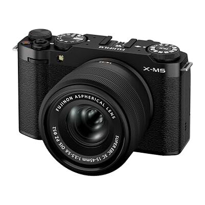 Fujifilm X-M5 zwart + 15-45 mm set Fujifilm X-M5 zwart + 15-45 mm set