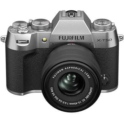 Fujifilm X-T50 Zilver + 15-45 Fujifilm X-T50 Zilver + 15-45