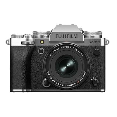 Fujifilm X-T5 zilver + XF16-50 mm set Fujifilm X-T5 zilver + XF16-50 mm set