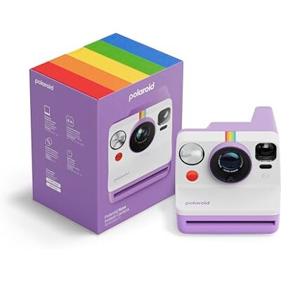Polaroid Now 9159 Instant Camera Type I Paars Autofocus met twee lenzen, compatibel met I-Type en film 600, USB-C oplaadbaar, zelfontspanner en dubbele belichting Polaroid Now 9159 Instant Camera Type I Paars Autofocus met twee lenzen, compatibel met I-Type en film 600, USB-C oplaadbaar, zelfontspanner en dubbele belichting