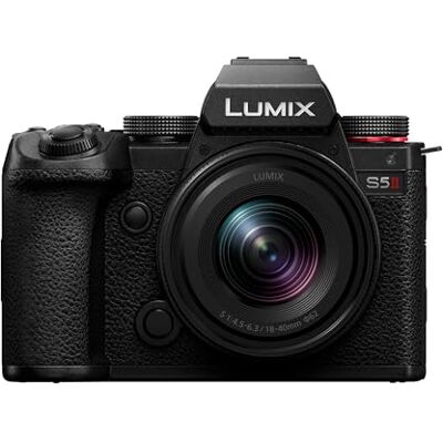 Panasonic DC-S5M2NE LUMIX DC-S5M2 full-frame spiegelloze camerabehuizing, 4K 60p en 6k 30p video-opname, opklapbaar display, wifi, L-frame, fase hybride AF, Active IS, inclusief Panasonic DC-S5M2NE LUMIX DC-S5M2 full-frame spiegelloze camerabehuizing, 4K 60p en 6k 30p video-opname, opklapbaar display, wifi, L-frame, fase hybride AF, Active IS, inclusief