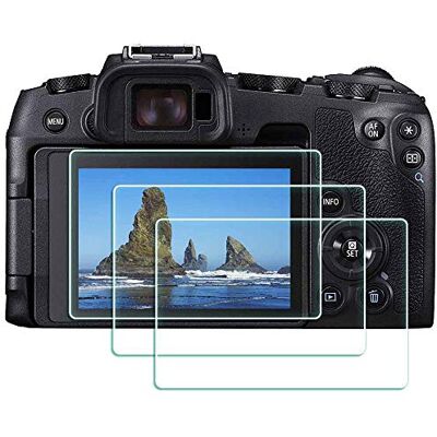 ULBTER Canon EOS RP schermbeschermer gehard glas anti-kras, stofdicht bellenvrij ULBTER Canon EOS RP schermbeschermer gehard glas anti-kras, stofdicht bellenvrij