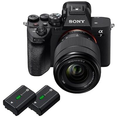 Sony Alpha 7 IV volledig formaat systeemcamera met 28-70 lens II 33 MP, real-time autofocus, 10 B/s, 4K 60p video, touchscreen, professionele functies voor Sony Alpha 7 IV volledig formaat systeemcamera met 28-70 lens II 33 MP, real-time autofocus, 10 B/s, 4K 60p video, touchscreen, professionele functies voor