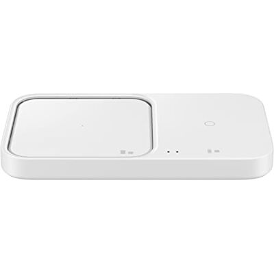 Samsung Draadloze oplader Duo met adapter EP-P5400T, wit Samsung Draadloze oplader Duo met adapter EP-P5400T, wit