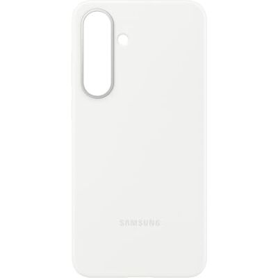 Samsung Kleurrijke zachte siliconen hoes voor Galaxy S25 FE, wit Samsung Kleurrijke zachte siliconen hoes voor Galaxy S25 FE, wit