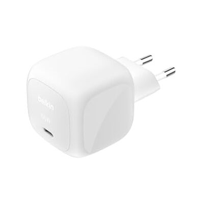 Belkin USB-C-oplader, 65 W, snel opladen, oplader type C, compatibel met iPhone 16/15/14/13, Galaxy S25, Google Pixel 9, MacBook, iPad, AirPods, Chromebook enz. Wit Belkin USB-C-oplader, 65 W, snel opladen, oplader type C, compatibel met iPhone 16/15/14/13, Galaxy S25, Google Pixel 9, MacBook, iPad, AirPods, Chromebook enz. Wit