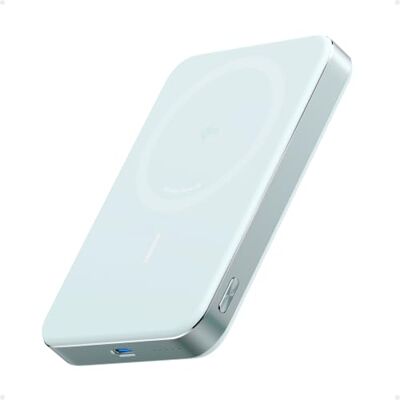 Anker MagGo Powerbank, 10.000 mAh ultradunne magnetische batterij, Qi2-gecertificeerd, draagbaar, 15 W ultrasnelle MagSafe-compatibele oplader, ergonomisch design, alleen voor iPhone 17/16/15/14 Anker MagGo Powerbank, 10.000 mAh ultradunne magnetische batterij, Qi2-gecertificeerd, draagbaar, 15 W ultrasnelle MagSafe-compatibele oplader, ergonomisch design, alleen voor iPhone 17/16/15/14