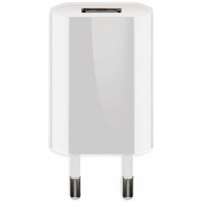 goobay 44950 USB-adapter 1A 5W compact met elektronische bescherming wit goobay 44950 USB-adapter 1A 5W compact met elektronische bescherming wit