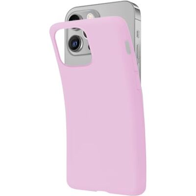 SBS Beschermhoes voor iPhone 13 Pro, roze, lichtroze, pantone 516 C, zacht, flexibel, krasbestendig, dun en comfortabel in je zak, compatibel met draadloos opladen SBS Beschermhoes voor iPhone 13 Pro, roze, lichtroze, pantone 516 C, zacht, flexibel, krasbestendig, dun en comfortabel in je zak, compatibel met draadloos opladen