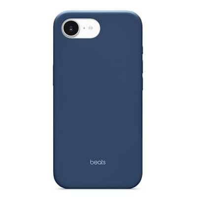 Beats MagSafe beschermhoes voor iPhone 17, robuust, dun en licht, matte afwerking, microvezelcoating, basaltblauw Beats MagSafe beschermhoes voor iPhone 17, robuust, dun en licht, matte afwerking, microvezelcoating, basaltblauw