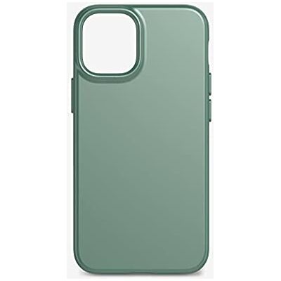 tech21 Evo Slim Antimicrobiële beschermhoes voor Apple iPhone 12 Mini 5G met valbescherming van 2,4 m, nachtgroen tech21 Evo Slim Antimicrobiële beschermhoes voor Apple iPhone 12 Mini 5G met valbescherming van 2,4 m, nachtgroen