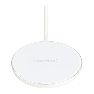 Intenso Magnetische draadloze oplader 15W MW1 wit met 30W PD-adapter, MagSafe compatibel Intenso Magnetische draadloze oplader 15W MW1 wit met 30W PD-adapter, MagSafe compatibel