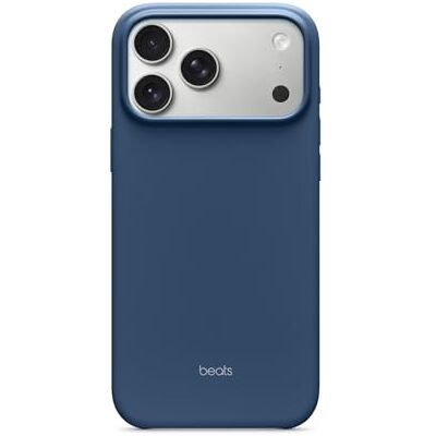 Beats Beschermhoes voor iPhone 17 Pro Max uitgerust met MagSafe met camerabediening, matte afwerking, binnenvoering van microvezelstof basaltblauw Beats Beschermhoes voor iPhone 17 Pro Max uitgerust met MagSafe met camerabediening, matte afwerking, binnenvoering van microvezelstof basaltblauw