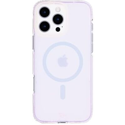 tech21 EvoArt Beschermhoes voor iPhone 16 Pro Max, schokbestendig, compatibel met MagSafe, holografisch paars tech21 EvoArt Beschermhoes voor iPhone 16 Pro Max, schokbestendig, compatibel met MagSafe, holografisch paars