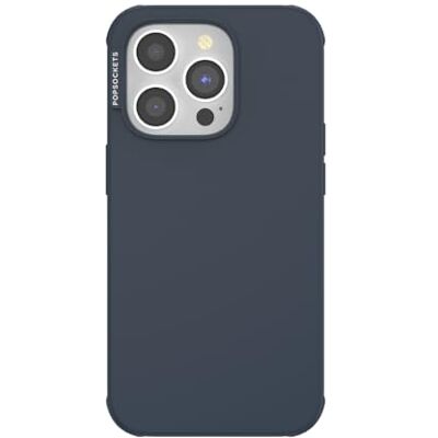 PopSockets Beschermhoes voor iPhone 14 Pro met MagSafe, telefoonhoes voor iPhone 14 Pro, handvat apart verkrijgbaar, compatibel met draadloos opladen, marineblauw PopSockets Beschermhoes voor iPhone 14 Pro met MagSafe, telefoonhoes voor iPhone 14 Pro, handvat apart verkrijgbaar, compatibel met draadloos opladen, marineblauw