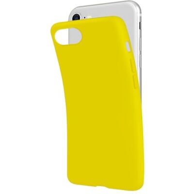 SBS Beschermhoes voor iPhone SE 2022/SE 2020/8/7, geel, pantone 395 C, zacht, flexibel, krasbestendig, dun, comfortabel om in je zak te houden, compatibel met draadloos opladen SBS Beschermhoes voor iPhone SE 2022/SE 2020/8/7, geel, pantone 395 C, zacht, flexibel, krasbestendig, dun, comfortabel om in je zak te houden, compatibel met draadloos opladen