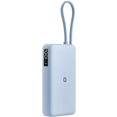 Xiaomi 67W Powerbank 10.000 mAh (met geïntegreerde kabel) Blauw (Ice Blue) Xiaomi 67W Powerbank 10.000 mAh (met geïntegreerde kabel) Blauw (Ice Blue)