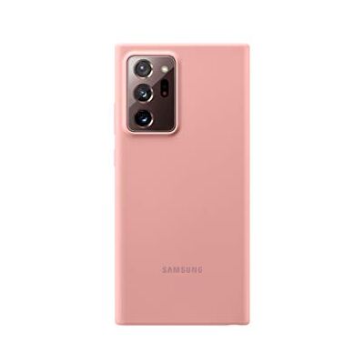 Samsung Beschermhoes voor Galaxy Note 20 Ultra Silic Cover EF-PN985TAEGEU koperbruin Samsung Beschermhoes voor Galaxy Note 20 Ultra Silic Cover EF-PN985TAEGEU koperbruin