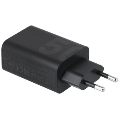 Motorola TurboPower 50W Duo USB-C oplader zwart Motorola TurboPower 50W Duo USB-C oplader zwart