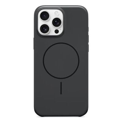 Beats Beschermhoes voor iPhone 16 Pro Max, MagSafe-compatibel, krasbestendige beschermhoes, dun design, microvezel binnencoating, donkerzwart Beats Beschermhoes voor iPhone 16 Pro Max, MagSafe-compatibel, krasbestendige beschermhoes, dun design, microvezel binnencoating, donkerzwart