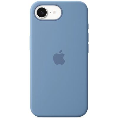 Apple siliconen hoesje voor iPhone 16e winterblauw Apple siliconen hoesje voor iPhone 16e winterblauw