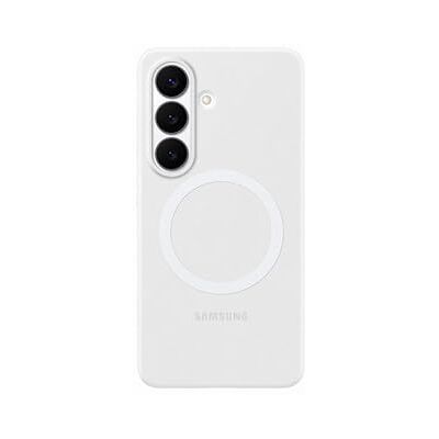 Samsung Galaxy S26 magnetische siliconen hoes, wit Samsung Galaxy S26 magnetische siliconen hoes, wit
