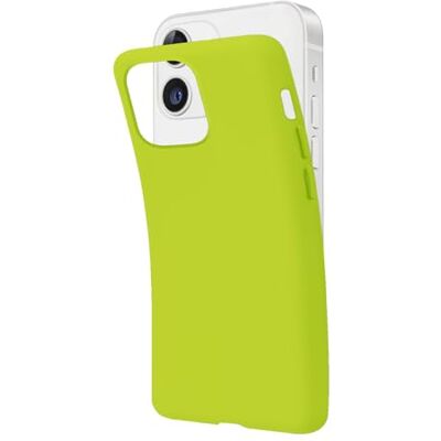 SBS Beschermhoes voor iPhone 12/12 Pro, zuurgroen, groen, pantone 2297 C, zacht, flexibel, krasbestendig, dun, comfortabel om in je zak te houden, compatibel met draadloos opladen SBS Beschermhoes voor iPhone 12/12 Pro, zuurgroen, groen, pantone 2297 C, zacht, flexibel, krasbestendig, dun, comfortabel om in je zak te houden, compatibel met draadloos opladen