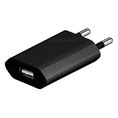 goobay USB-adapter 44950 voor stopcontact 1A (5W) compact met beschermingselektronica goobay USB-adapter 44950 voor stopcontact 1A (5W) compact met beschermingselektronica