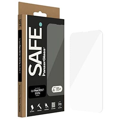 Panzer Glass iPhone 14 displaybeschermfolie van gehard glas, anti-vingerafdrukbestendig, met volledige afdekking, voor iPhone Panzer Glass iPhone 14 displaybeschermfolie van gehard glas, anti-vingerafdrukbestendig, met volledige afdekking, voor iPhone
