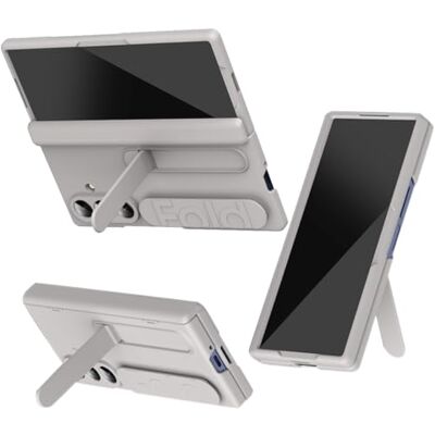 BAILI Hoesje voor Galaxy Fold 7 met armband en standaard, beschermhoes voor Samsung Z Fold7 met geïntegreerde schermbeschermer, polsband, compatibel met Samsung Galaxy Z Fold7, goud BAILI Hoesje voor Galaxy Fold 7 met armband en standaard, beschermhoes voor Samsung Z Fold7 met geïntegreerde schermbeschermer, polsband, compatibel met Samsung Galaxy Z Fold7, goud