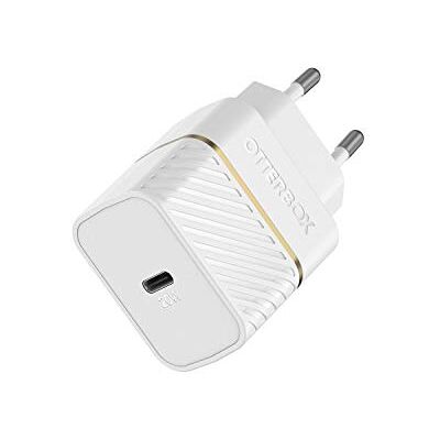 Otterbox EU USB-C PD schokbestendige wandoplader, snel opladen 20 W wit Otterbox EU USB-C PD schokbestendige wandoplader, snel opladen 20 W wit