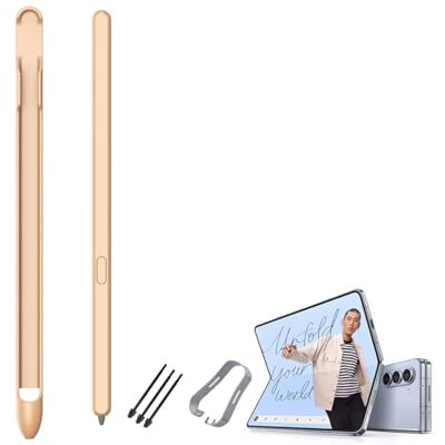 BAILI Slim S Pen Reservepen compatibel met Galaxy Z Fold6 zonder Bluetooth, 4096 drukniveau stylus + S-Pen sleuf, pennen voor Fold5/Fold4/Fold3, roze BAILI Slim S Pen Reservepen compatibel met Galaxy Z Fold6 zonder Bluetooth, 4096 drukniveau stylus + S-Pen sleuf, pennen voor Fold5/Fold4/Fold3, roze