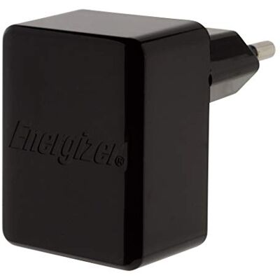 Energizer Mobiele telefoons en accessoires ACA1AEUCMC3 – oplader voor smartphone – 1 A – 1 USB – EU-stekker – micro-USB-kabel inbegrepen – zwart Energizer Mobiele telefoons en accessoires ACA1AEUCMC3 – oplader voor smartphone – 1 A – 1 USB – EU-stekker – micro-USB-kabel inbegrepen – zwart