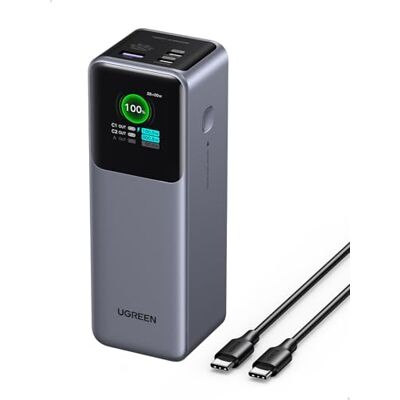 UGREEN Nexode Pro 200 W externe accu, 25000 mAh, powerbank USB C PD 140 W UGREEN Nexode Pro 200 W externe accu, 25000 mAh, powerbank USB C PD 140 W