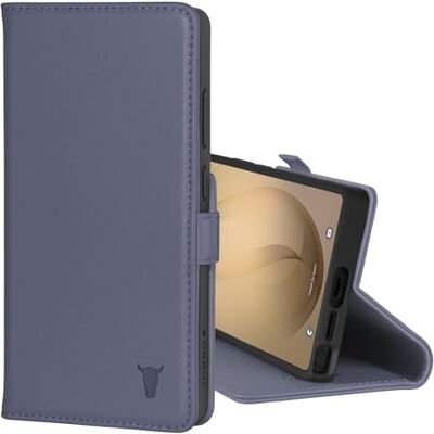 TORRO Beschermhoes van leer, compatibel met Samsung Galaxy S26 Ultra 5G 2026, portefeuille, van echt leer, met standaard en kaartvakken (paars) TORRO Beschermhoes van leer, compatibel met Samsung Galaxy S26 Ultra 5G 2026, portefeuille, van echt leer, met standaard en kaartvakken (paars)