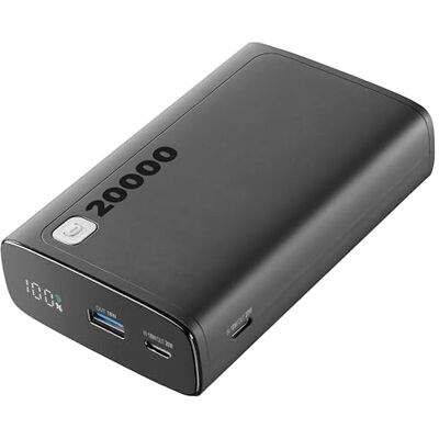 Cellular Line Elite 20000 Draagbare oplader Capaciteit 20.000 mAh +144 uur extra oplaadtijd 1xUSB OUTPUT: 18W Adaptive Technology 2xUSB-C INPUT: 18W/ OUTPUT: 20W PD Zwart Cellular Line Elite 20000 Draagbare oplader Capaciteit 20.000 mAh +144 uur extra oplaadtijd 1xUSB OUTPUT: 18W Adaptive Technology 2xUSB-C INPUT: 18W/ OUTPUT: 20W PD Zwart