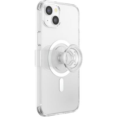 PopSockets : PopCase PlantCore voor MagSafe, plantaardige beschermhoes voor iPhone 14 Plus met houder en handgreep, PopGrip Slide, herpositioneerbaar, met verwisselbare top, helder PopSockets : PopCase PlantCore voor MagSafe, plantaardige beschermhoes voor iPhone 14 Plus met houder en handgreep, PopGrip Slide, herpositioneerbaar, met verwisselbare top, helder