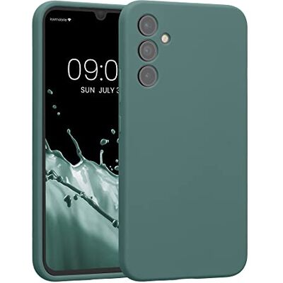 kwmobile Hoes compatibel met Samsung Galaxy A34 5G hoes Zachte TPU-siliconen telefoonhoes Arctic Night kwmobile Hoes compatibel met Samsung Galaxy A34 5G hoes Zachte TPU-siliconen telefoonhoes Arctic Night